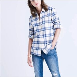 Madewell Ex-Boyfriend Flannel (Size L)